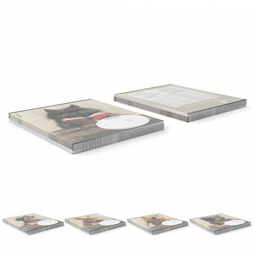 Цена за 10 шт. Тетрадь школьная ученическая ErichKrause Funny Friends, 12 листов, клетка (в плёнке по 10 шт.)_MIX-PACK  фото 9