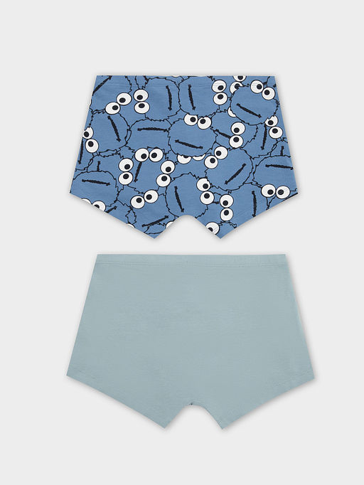 Трусы мужские боксеры мультипак (2 шт.) серо-синие с контурными героями - Mark formelle фото 6