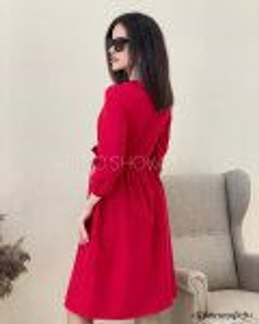 Платье Кристофер (красный) - Nadi bordo фото 3