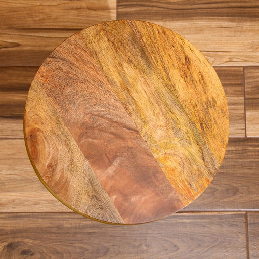 Столик кофейный, 40×40×53 см, манговое дерево