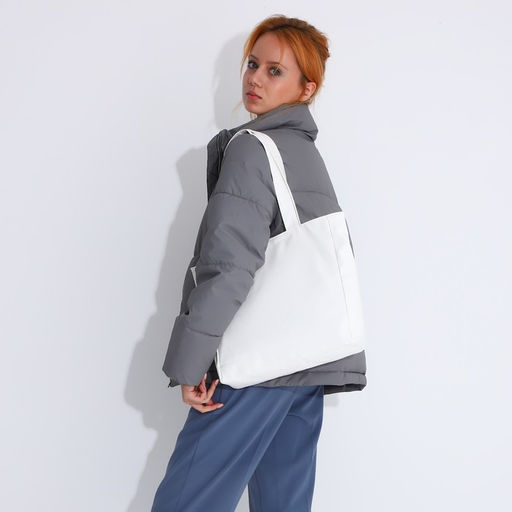 Сумка-шопер на магните, цвет белый - Simaland фото 6