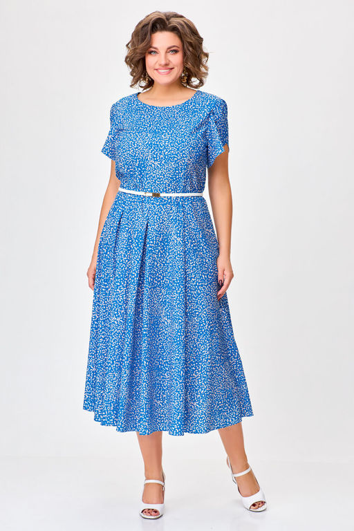 Блуза Swallow 803.2 черный+серебряный узор фото 1155