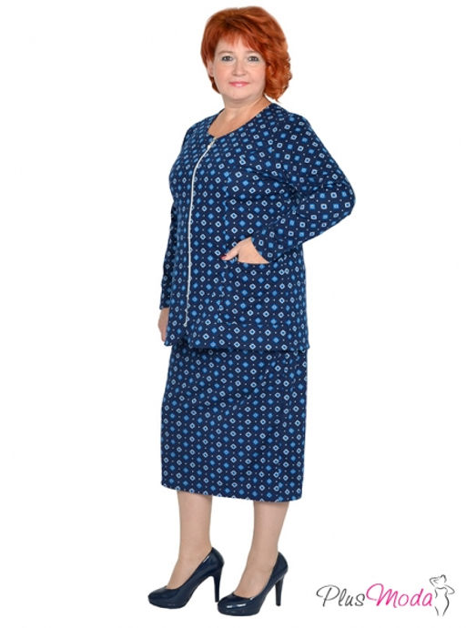 Жакет Модель №1374 размеры 44-84 - Plusmoda фото 12