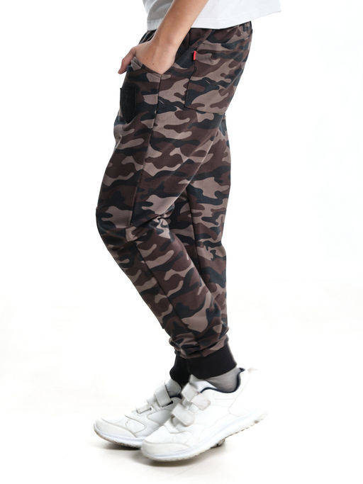 Брюки трикотажные камуфляжные UD 5023 камуфляж - Mini maxi фото 2