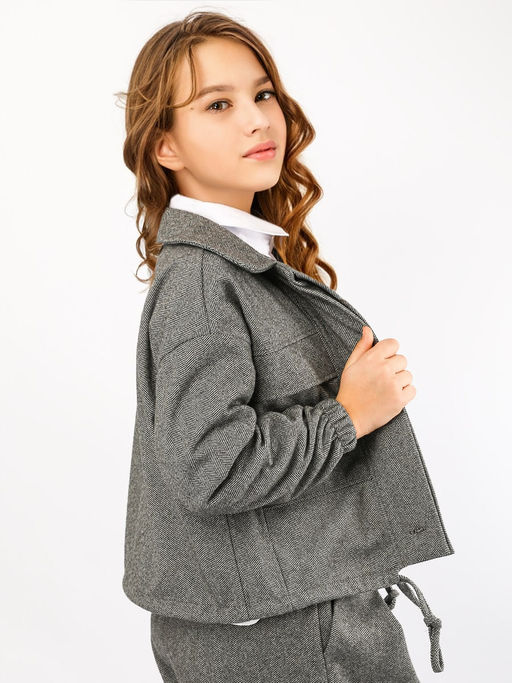 Бомбер для девочки Соль&Перец