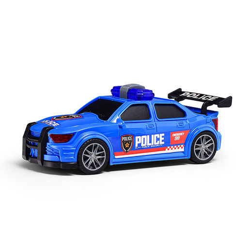 Машина "Полицейский тягач" 1:16 (свет, звук) в коробке