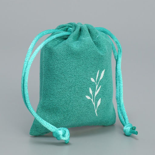 Цена за 5 шт. Мешок замшевый Веточка, 7 9 см +/- 1.5 см - Дарите счастье фото 2