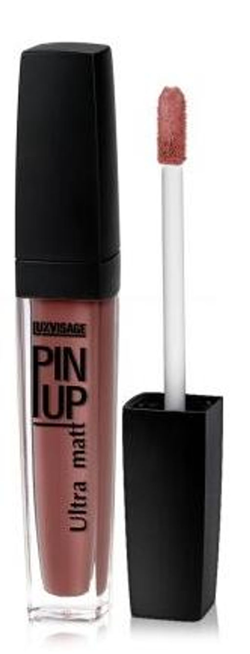 Luxvisage Блеск для губ PIN-UP Матовый эффект № 09 ICED COFFEE ( коричневый)