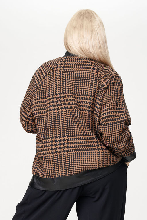 Кардиган SOVA 11187 коричневый  фото 4