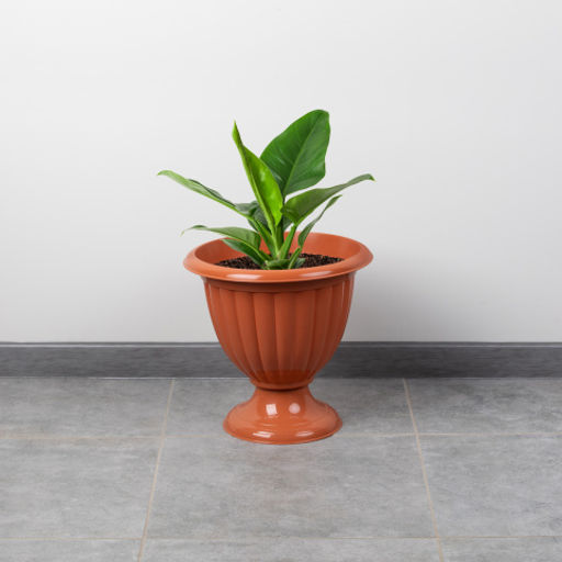 Вазон "Жасмин" 9л белый М1395