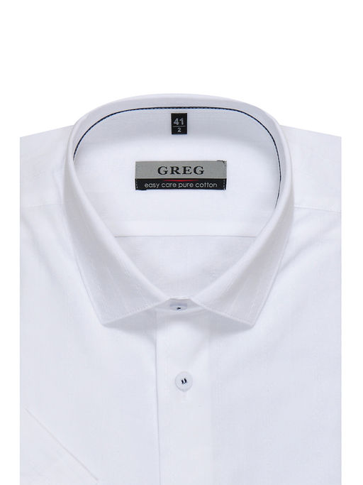 Сорочка мужская короткий рукав GREG 113/201/6211/C/1p  фото 3