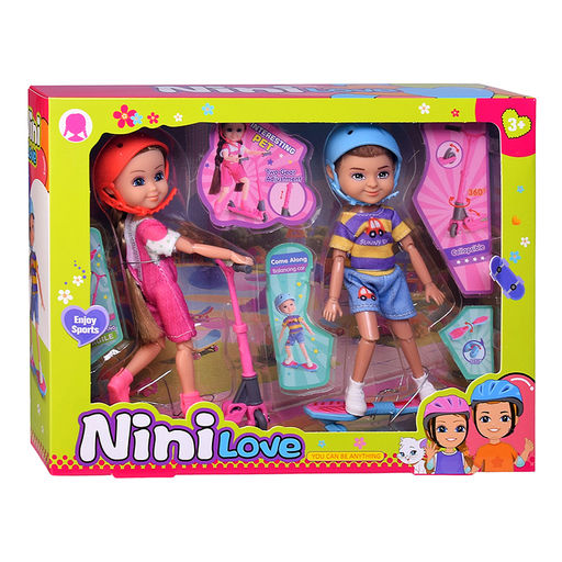 Кукла с аксессуарами "Rider girl" в коробке