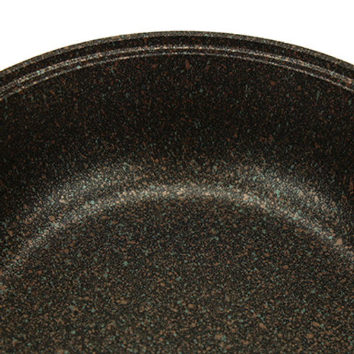 Кастрюля с антипригарным покрытием 3л, д26см "Granit Ultra", h9см, стеклянная жаропрочная крышка, ручка из термостойкого пластика, гранитный (Россия) - можно использовать металлические кухонные принадлежности