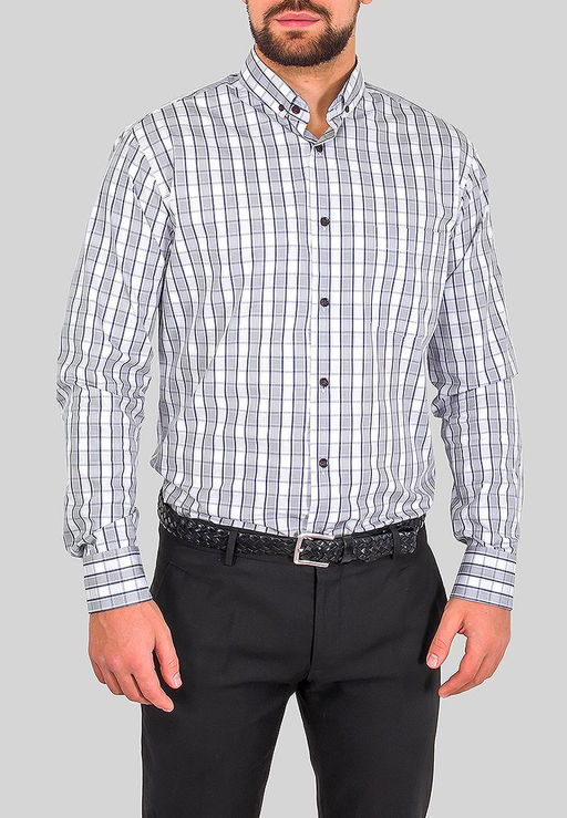 Сорочка мужская длинный рукав GREG 125/111/3472/Z/b/1  фото 8