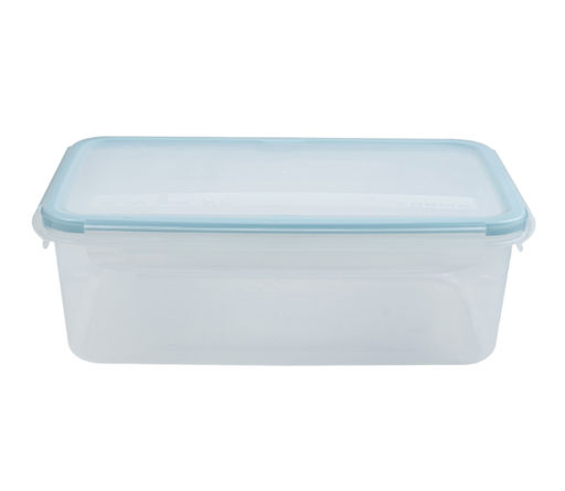 Контейнер 2,4л L ЭКСТРА ЛОК голубой
