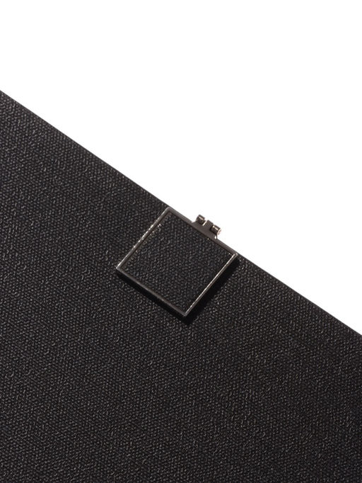 Ежедневник недатированный А5, с хлястиком, 96 листов, в линейку, пвх, черный - Simaland фото 3