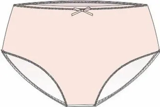 ALMANDO MELADO Трусы женские База "MAXI SLIP" Цвет:пудровый