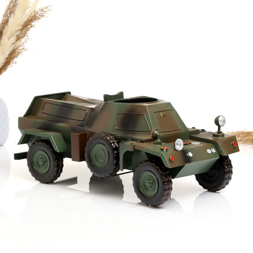 Фигурка металл, держатель для бутылки «Броневик»