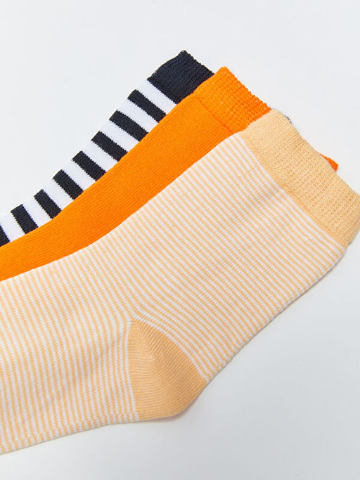 ?izgili K?z ?ocuk Soket ?orap 3l? - Waikiki фото 3