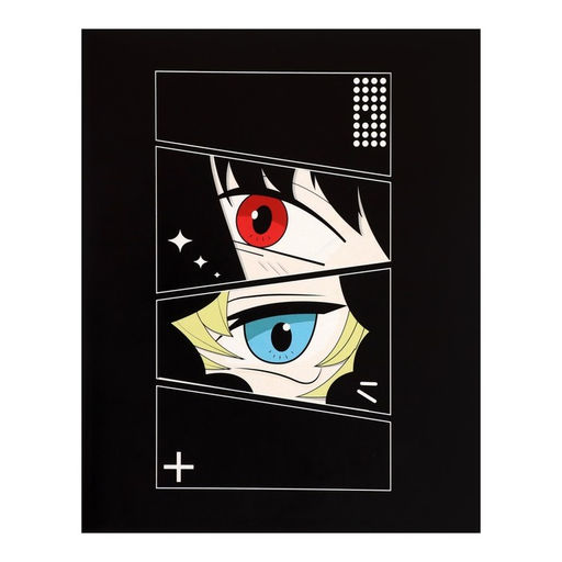 Набор тетрадей 48 листов в клетку Calligrata «Аниме», обложка мелованный картон, 5 шт.