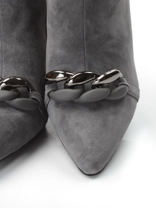 01-PCM343-6 DK. GRAY Ботинки демисезонные женские - No name фото 15