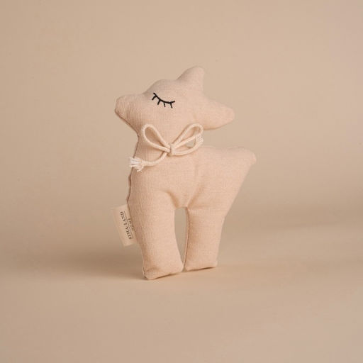 Цена за 2 шт. Мягкая игрушка Оленёнок, 15 см, цвет бежевый, с бантиком - Simaland фото 2