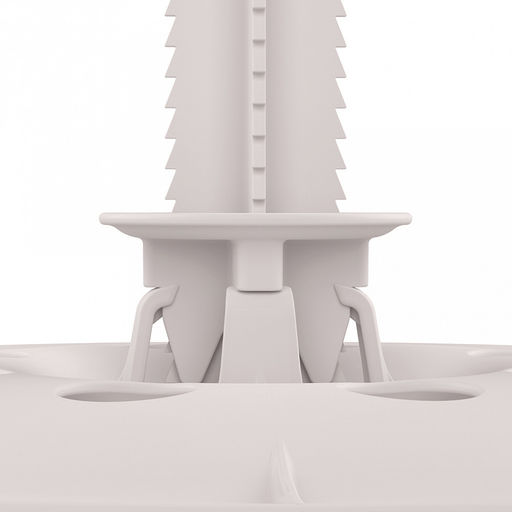 Бочка пищевая 20л, 40х38х36см, с гнетом, герметичная крышка, полипропилен (Россия)