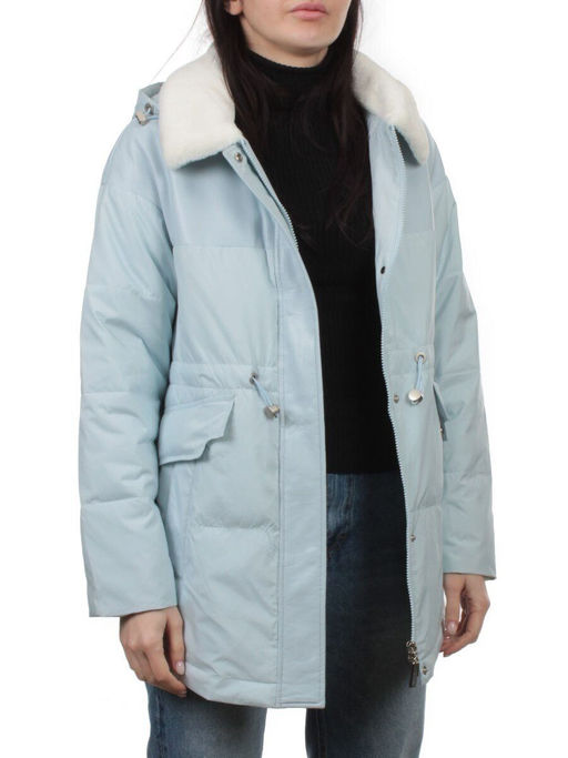 M24-212 BLUE Куртка демисезонная женская (100 гр. холлофайбер) - Fashion фото 6