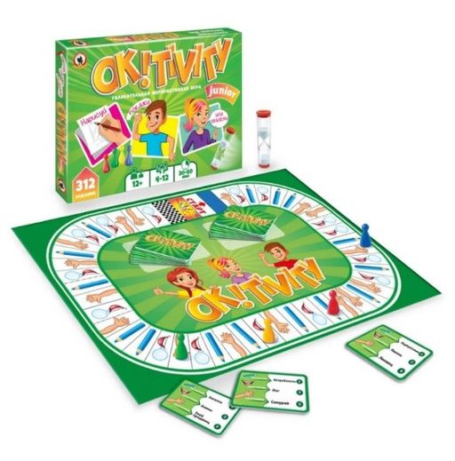 Игра настольная "OK!TIVITY. Junior" (04701) 12+