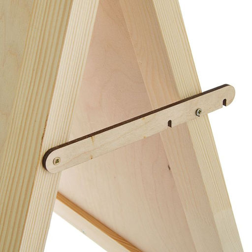 Мольберт настольный «Хлопушка», 500×450×300 мм, двусторонний, неокрашенное дерево, Calligrata