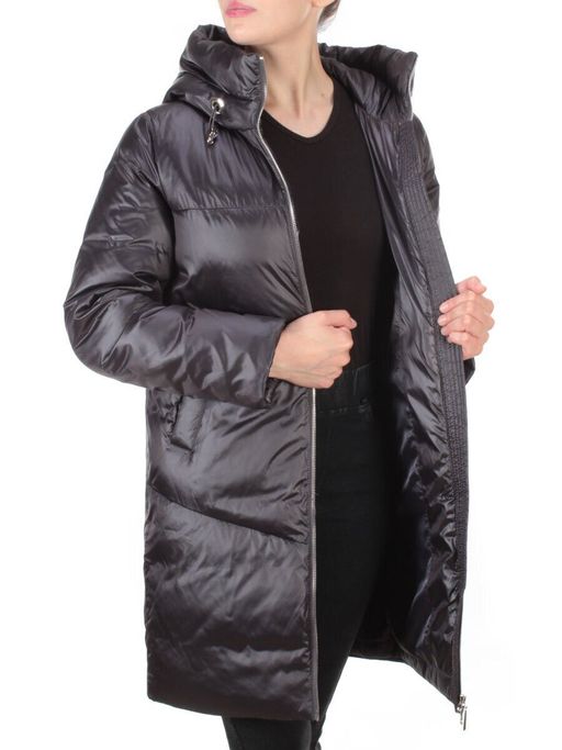GWD21530P DARK GRAY Пальто зимнее женское PURELIFE (200 гр. холлофайбер) - Fashion фото 8
