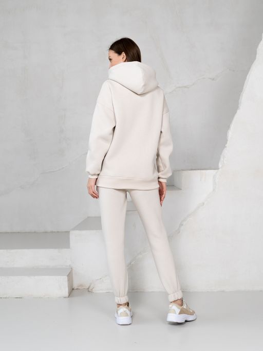 футер 3-х нитка начес Костюм ,экрю - Binita фото 9