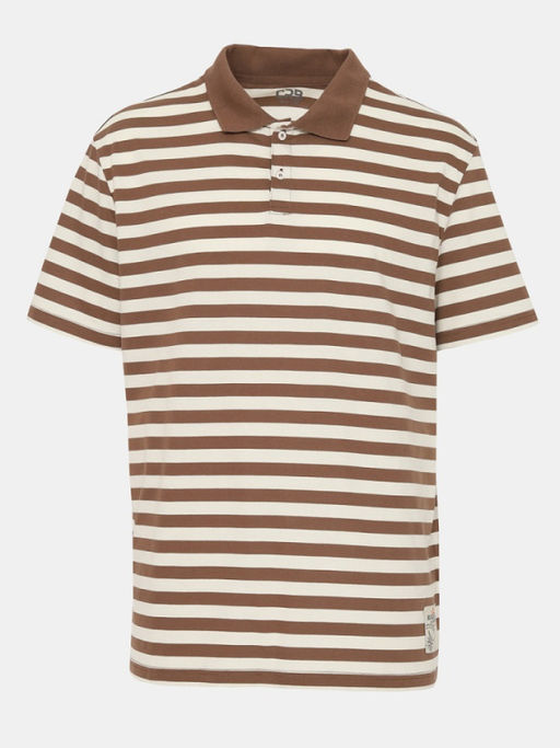 CRB wear/CWMM 60372-31 Рубашка-поло мужская,бежевый/Ex.Cherubino  фото 6