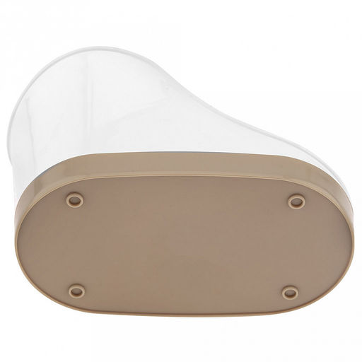 Подставка для губок, моющего средства, тряпок пластмассовая 12х18х10см, Латте (Россия)