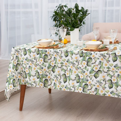 Скатерть Этель Camellia, размер 145?220 см, хлопок 100%, саржа 190 г/м?
