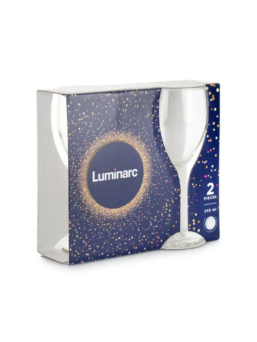Набор бокалов для вина ЭЛЕГАНС 2шт 245мл арт.Q3530 /Люминарк/ - Luminarc фото 3