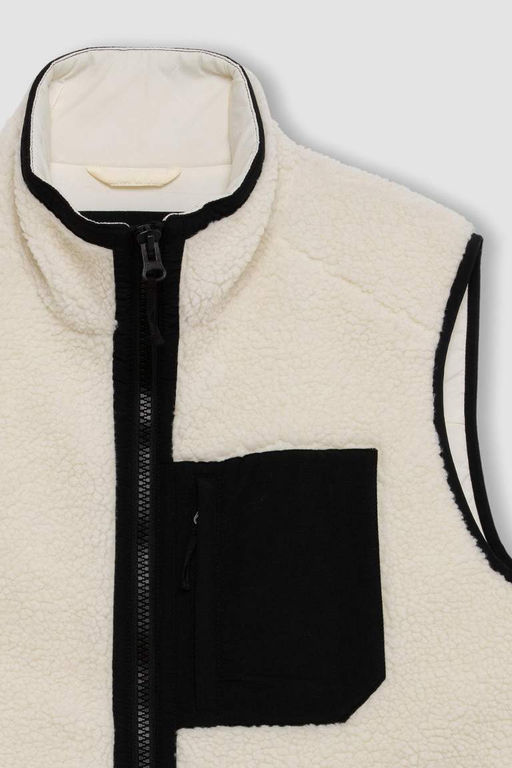 DeFactoFit плюшевый жилет Welsoft стандартного кроя  фото 8