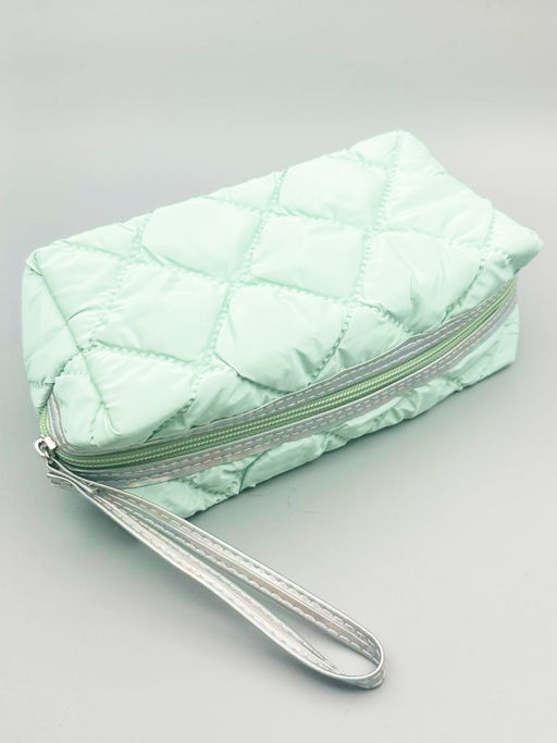 Sunflower Косметичка женская стеганая 1900, мятный