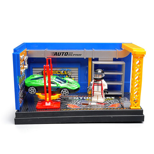 Игровой набор "Автосервис" в коробке