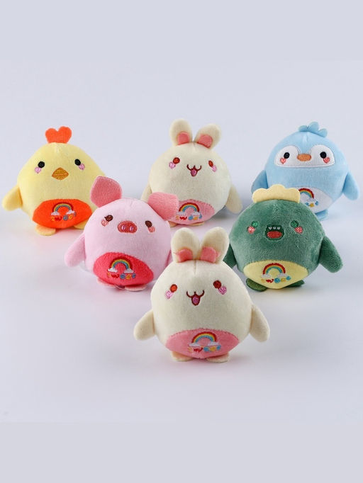 Цена за 6 шт. Мягкая игрушка Привет, Дружок!, МИКС - Milo toys фото 4