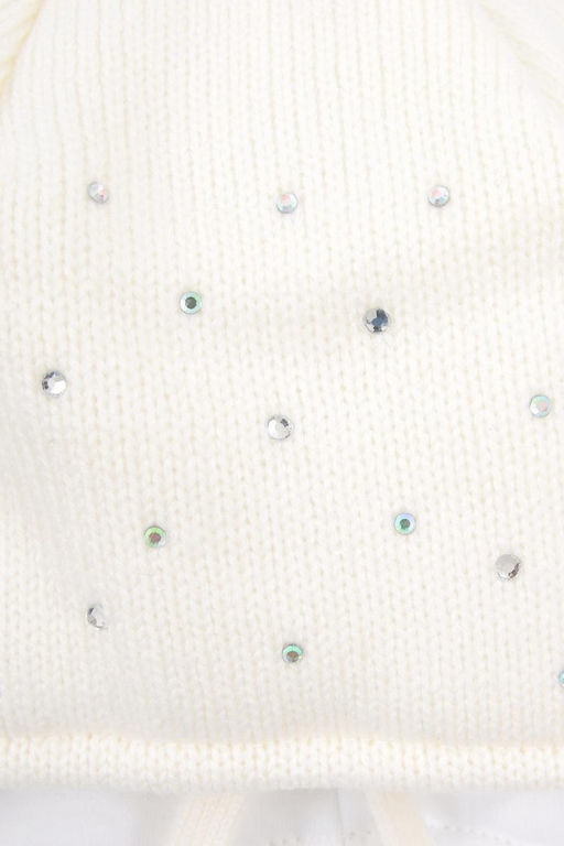 Crockid _ КВ 20316/ш/белый шапка для дев