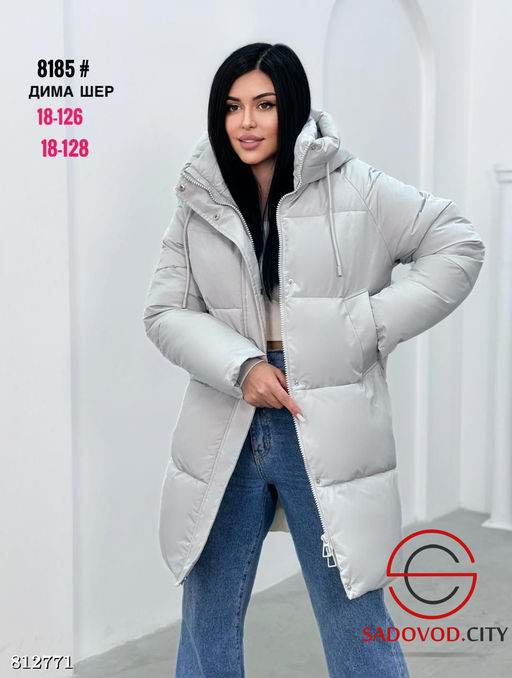 Женская зимняя куртка с капюшоном - Bruno фото 2