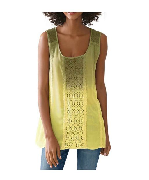 Топ, хаки-желтый - Linea tesini фото 3