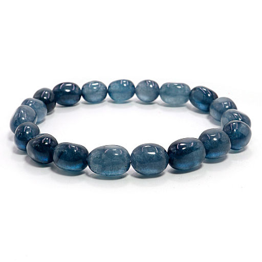 Браслет из камня Сапфир-агат налаживает отношения, способствует карьерному росту