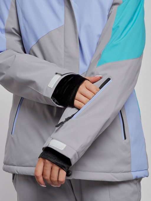 Горнолыжный костюм женский зимний зеленого цвета 02319Z - Chunmai фото 8