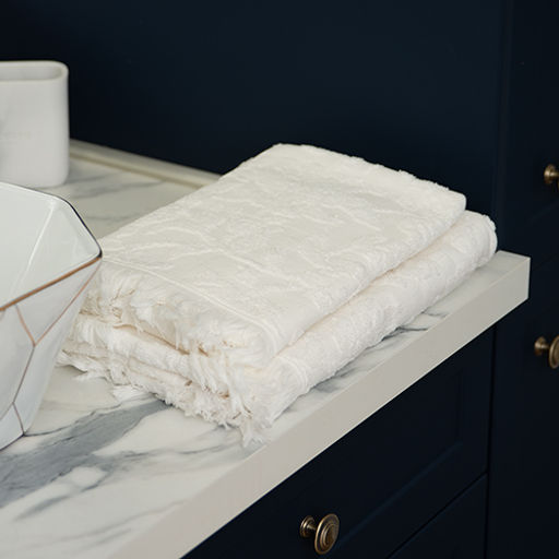 Набор махровых полотенец VERSAL 2 шт. (50х90 - 1 шт., 70х140 - 1шт.), 100% хлопок, 450 гр./кв.м. Сирень - Традиция фото 38