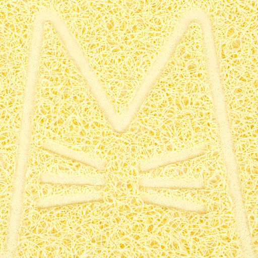 Коврик 2-в-1 под миску/туалет животных 40 х 30 см MEOW, бежевый - Пижон фото 4