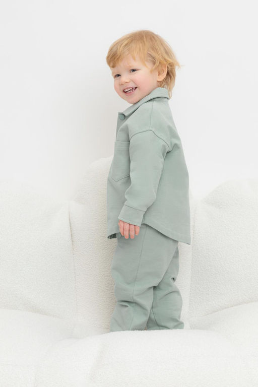 Crockid _ КР 400667/холодная мята к460 брюки д/мал яс