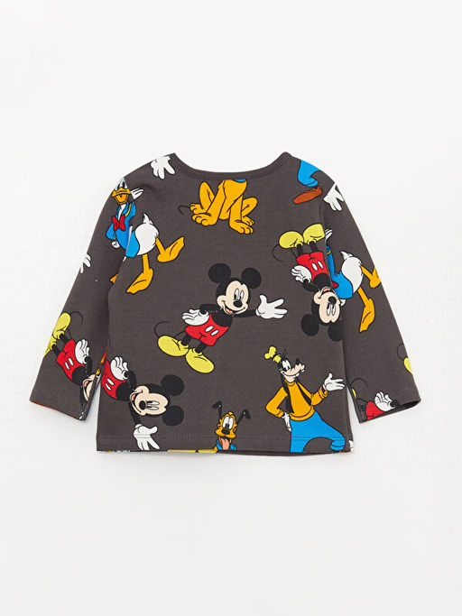 Bisiklet Yaka Disney Bask?l? Erkek Bebek Pijama Tak?m? - Waikiki фото 3