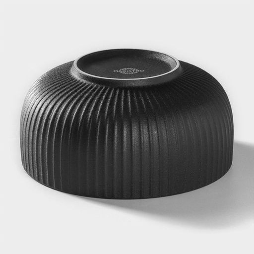 Миска фарфоровая Magistro Line, 1.3 л, d=17.5 см, чёрная фото 3